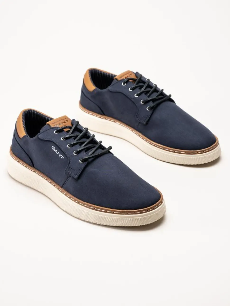 Gant Footwear - San Prep Lightweight Sneaker - Marinblå sneakers i textil