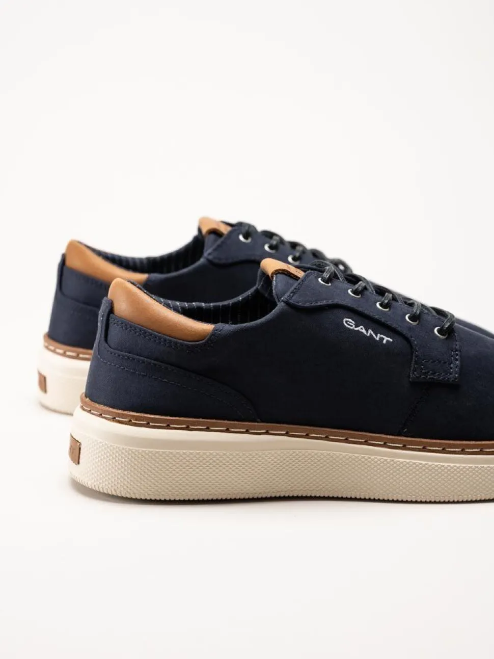 Gant Footwear - San Prep Lightweight Sneaker - Marinblå sneakers i textil