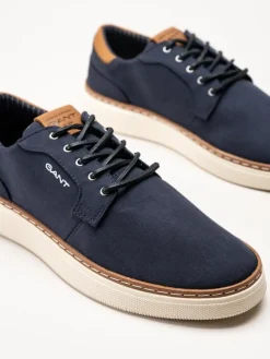 Gant Footwear - San Prep Lightweight Sneaker - Marinblå sneakers i textil
