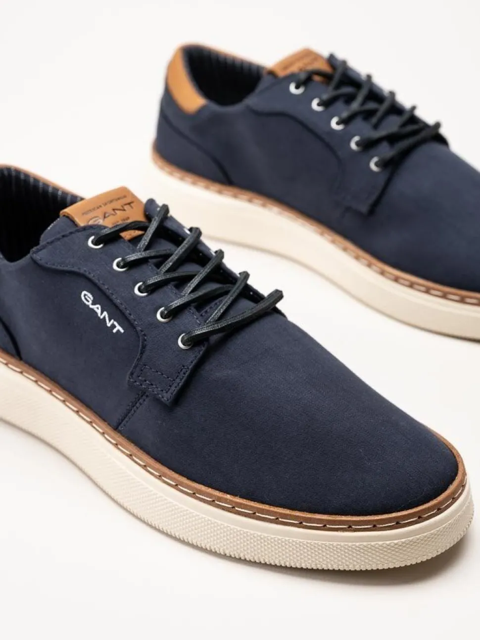 Gant Footwear - San Prep Lightweight Sneaker - Marinblå sneakers i textil