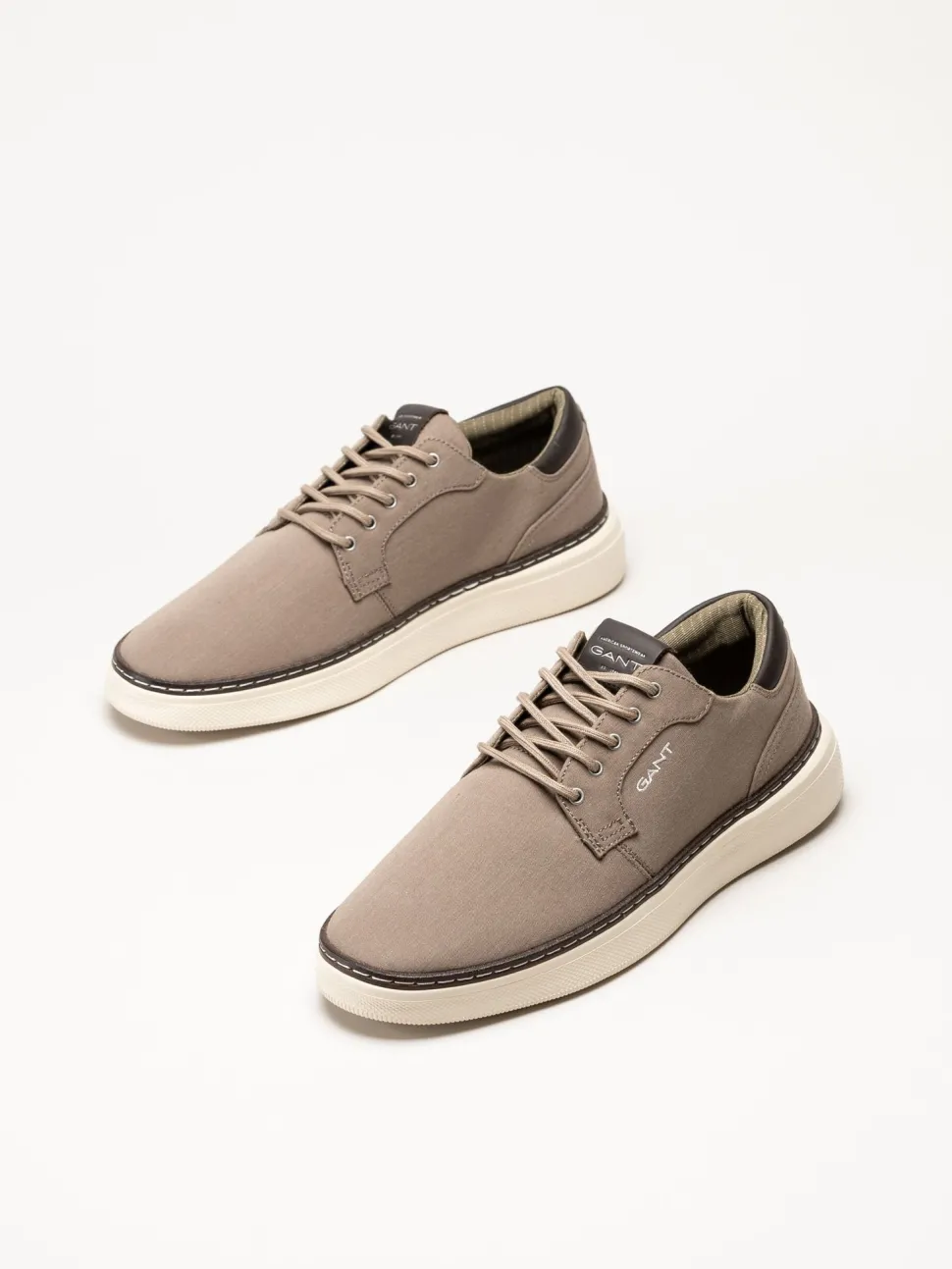 Gant Footwear - San Prep - Ljusbruna sneakers i textil