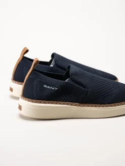 Gant Footwear - San Prep - Marinblå slip on textilskor