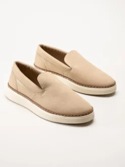 Gant Footwear - San Prep Sneaker - Beige slip on textilskor