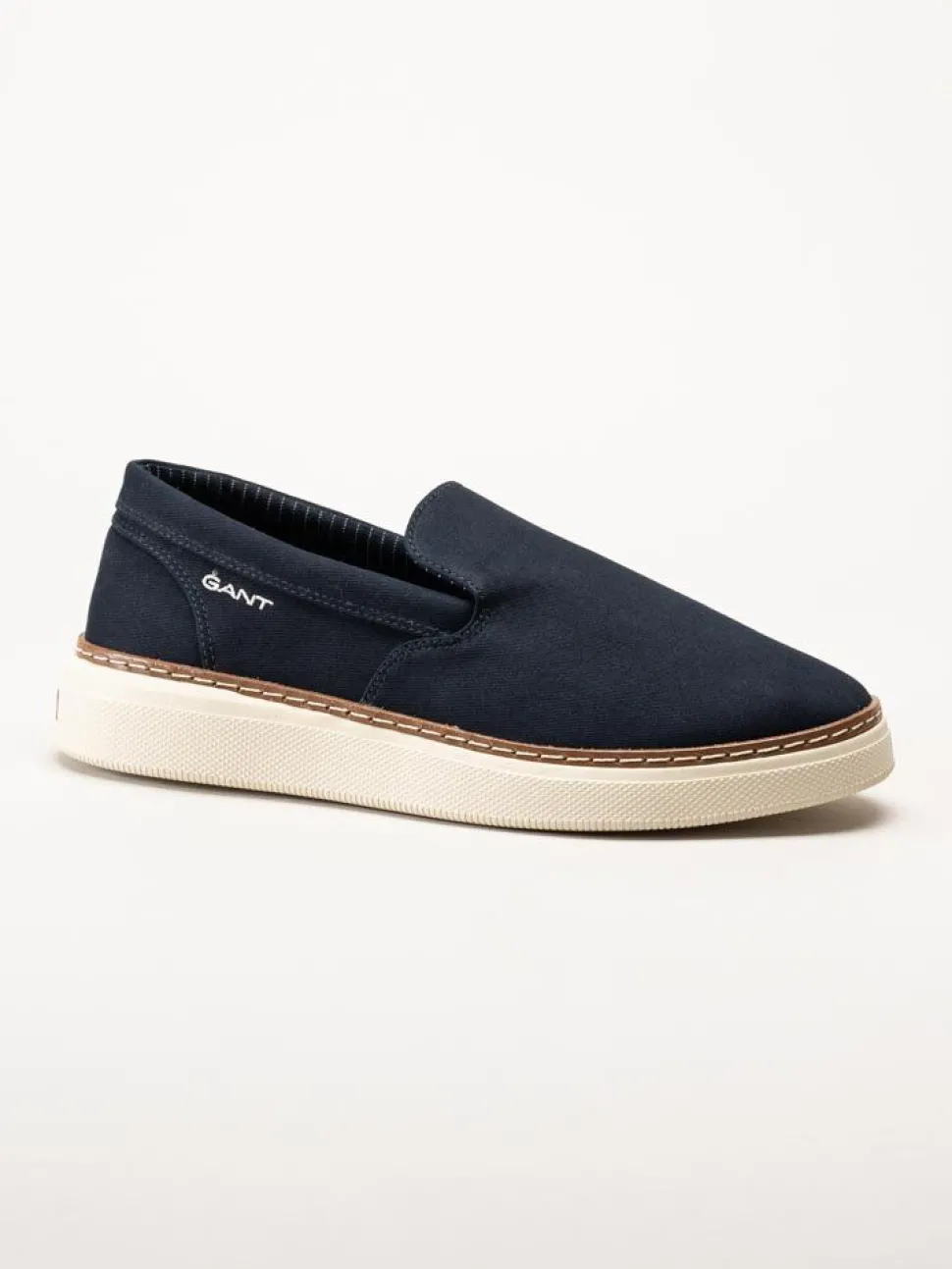 Gant Footwear - San Prep Sneaker - Marinblå slip on textilskor