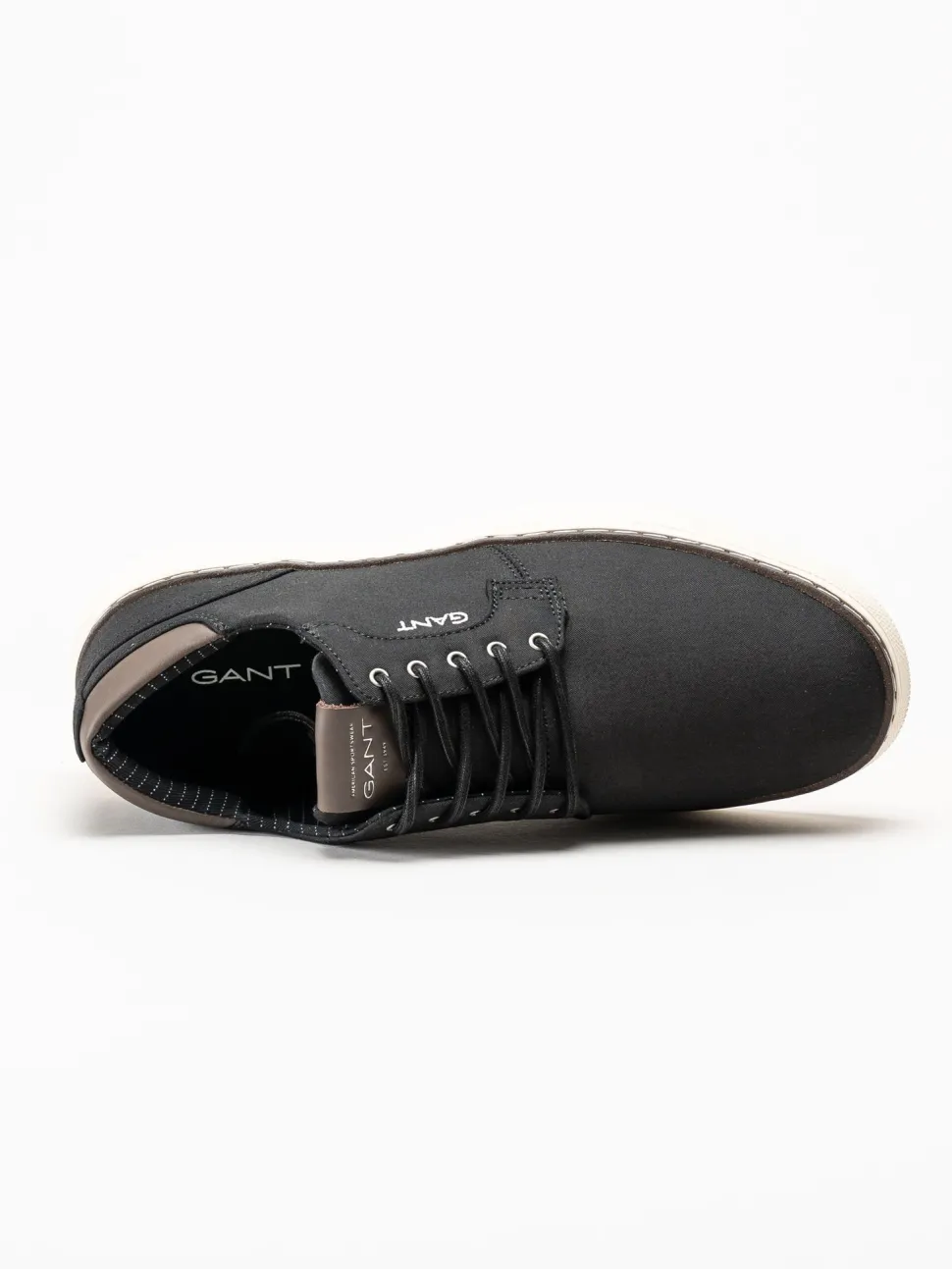 Gant Footwear - San Prep - Svarta tygsneakers