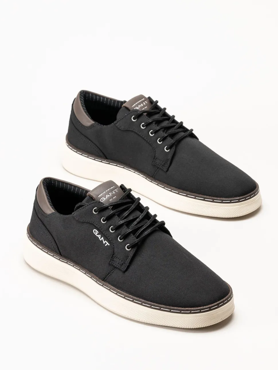 Gant Footwear - San Prep - Svarta tygsneakers