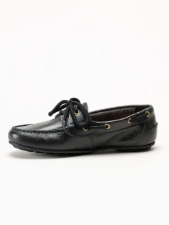 Gant Footwear - Seabaya - Svarta loafers i skinn