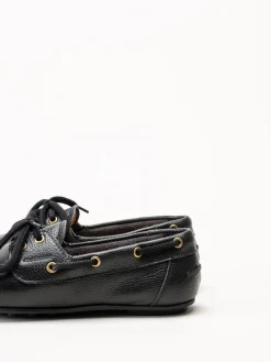 Gant Footwear - Seabaya - Svarta loafers i skinn