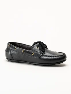 Gant Footwear - Seabaya - Svarta loafers i skinn
