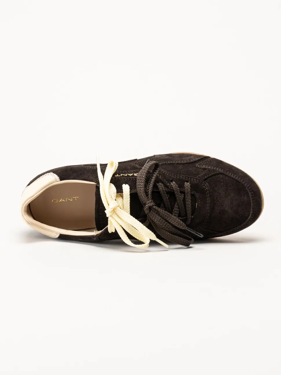 Gant Footwear - Sperly low - Mörkbruna sneakers i mocka