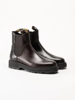 Gant Footwear - Wootlynne Chelsea Boot - Mörkbruna chelsea boots i skinn