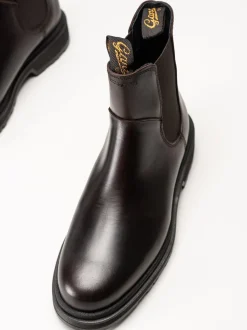 Gant Footwear - Wootlynne Chelsea Boot - Mörkbruna chelsea boots i skinn