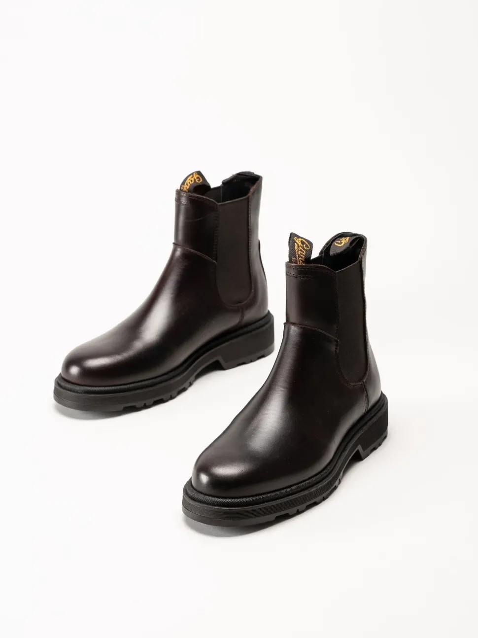 Gant Footwear - Wootlynne Chelsea Boot - Mörkbruna chelsea boots i skinn