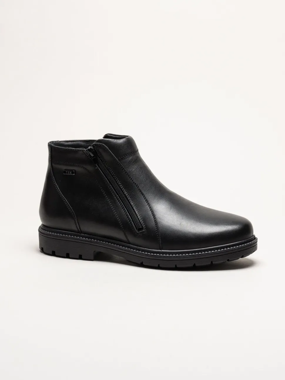 G Comfort - Svarta fårskinnsfodrade boots