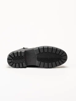 G Comfort - Svarta fårskinnsfodrade boots