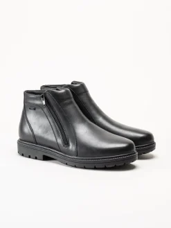 G Comfort - Svarta fårskinnsfodrade boots