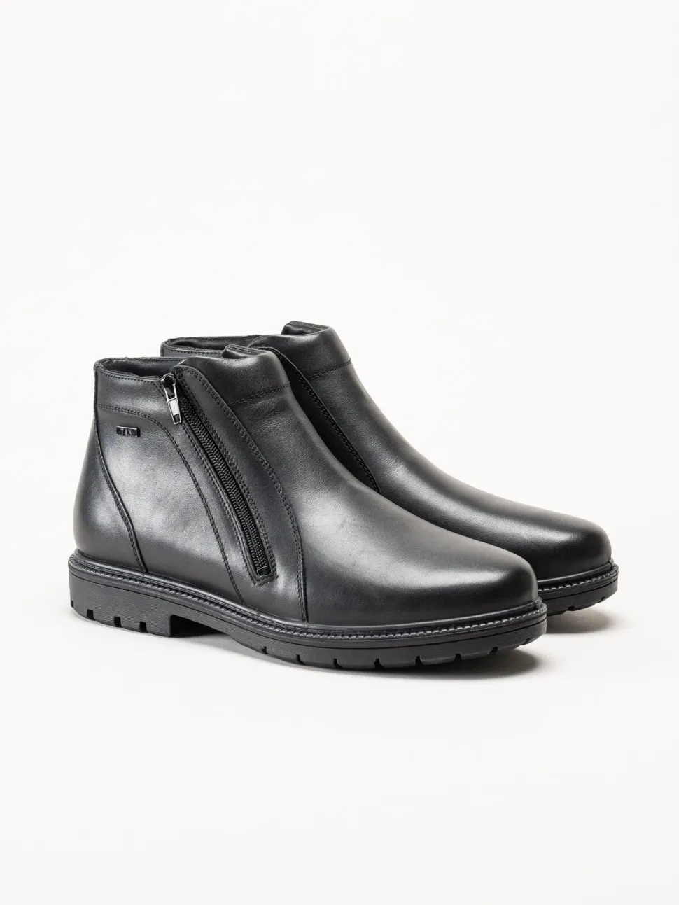 G Comfort - Svarta fårskinnsfodrade boots