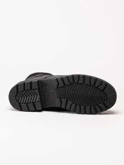 G Comfort - Svarta varmfodrade kängor i skinn