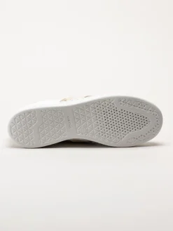 Geox - D Jaysen - Vita multifärgade sneakers i skinn