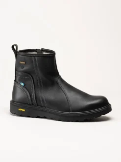 Graninge - Boliden - Svarta boots i skinn