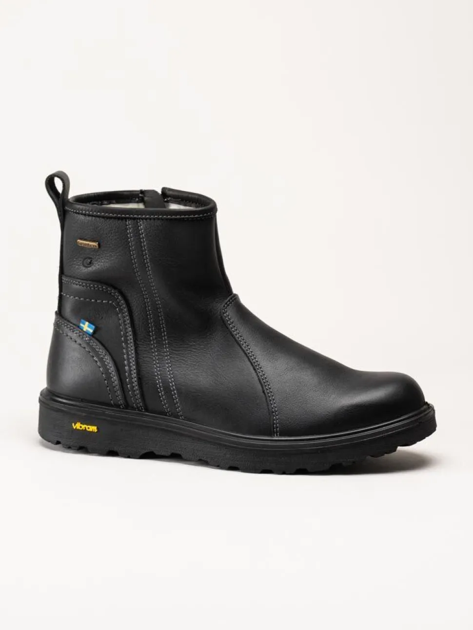 Graninge - Boliden - Svarta boots i skinn