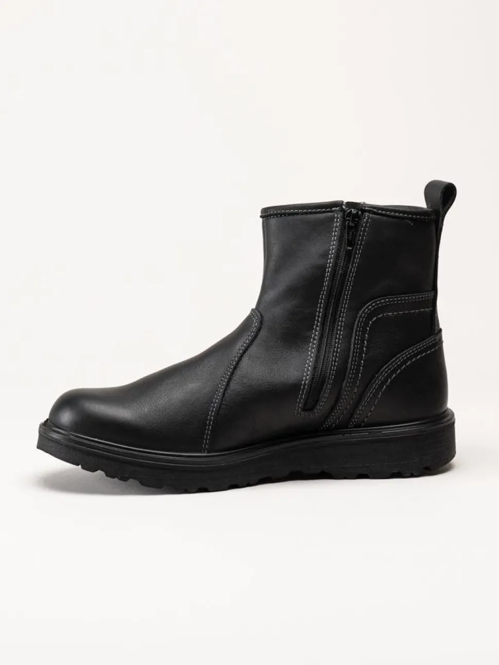 Graninge - Boliden - Svarta boots i skinn