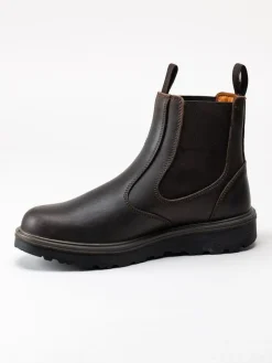 Graninge - Åreskutan - Bruna chelsea boots i oljat skinn