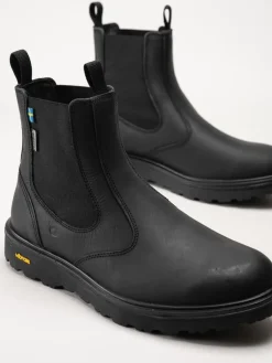 Graninge - Åreskutan - Svarta chelsea boots i skinn