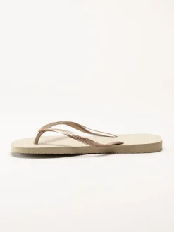 Havaianas - Slim - Ljusbeige flip-flops