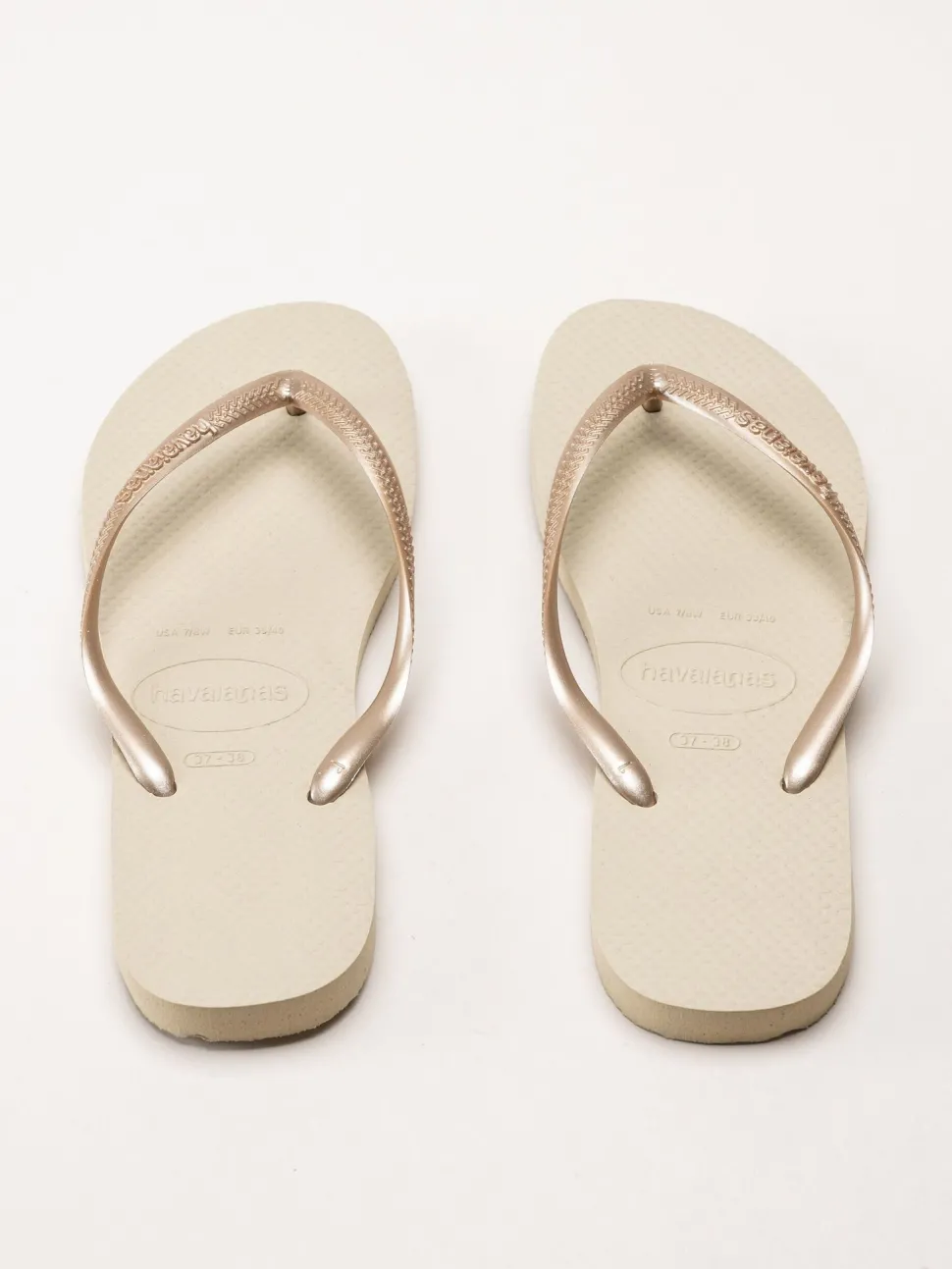 Havaianas - Slim - Ljusbeige flip-flops