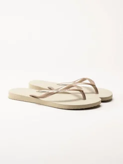 Havaianas - Slim - Ljusbeige flip-flops