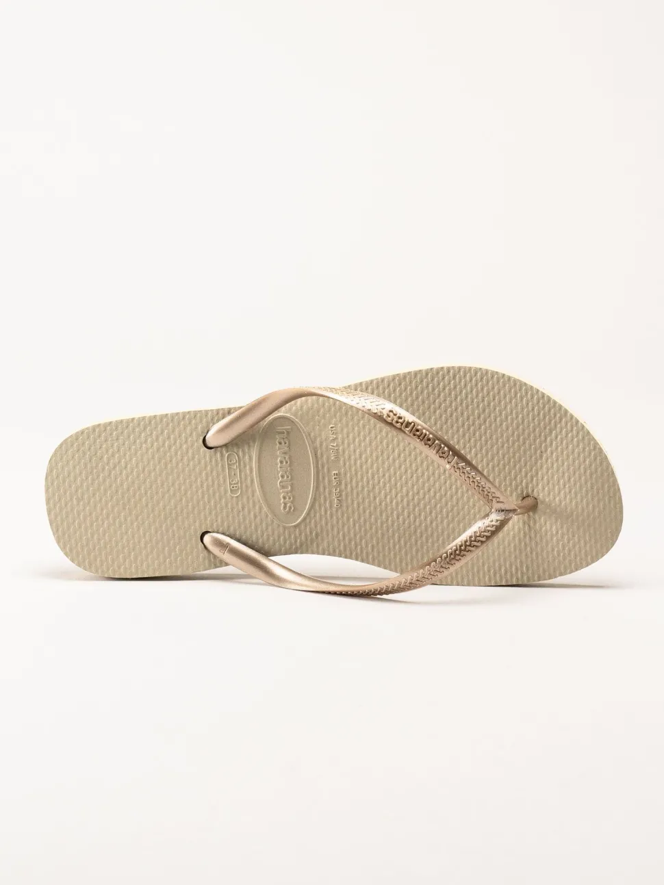 Havaianas - Slim - Ljusbeige flip-flops