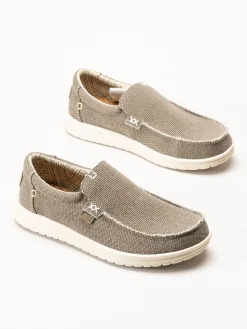 Hey Dude - Mikka Braided - Beige slip on skor
