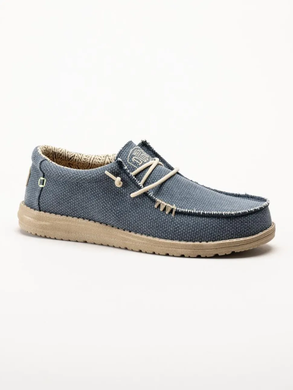 Hey Dude - Wally Braided - Blå snörskor i textil