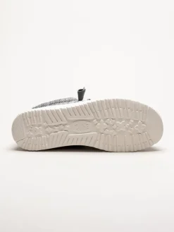 Hey Dude - Wally Strech Sox - Grå slip on skor