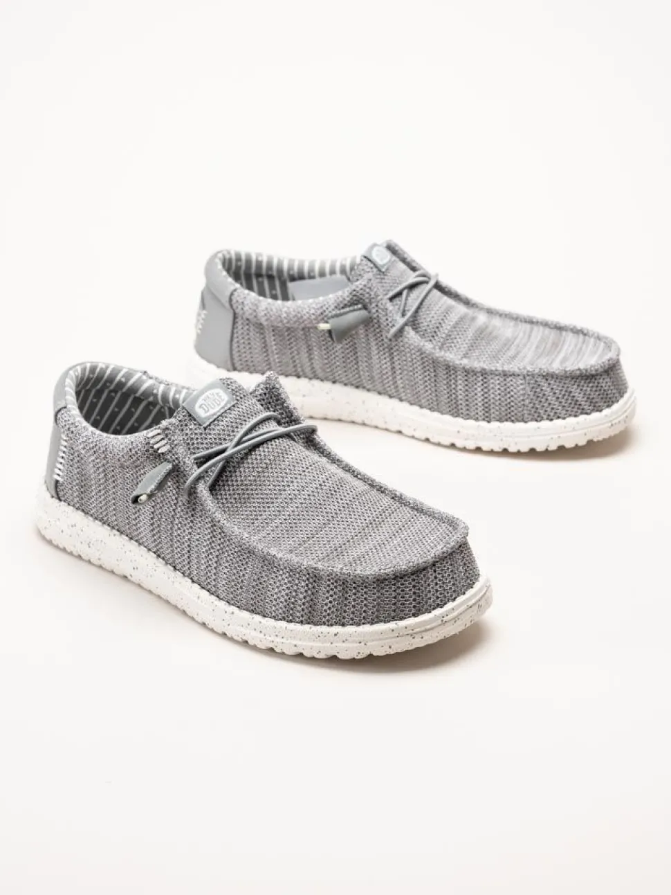Hey Dude - Wally Strech Sox - Grå slip on skor
