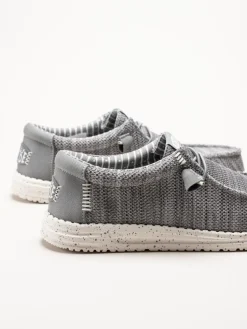 Hey Dude - Wally Strech Sox - Grå slip on skor