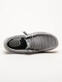 Hey Dude - Wally Strech Sox - Grå slip on skor