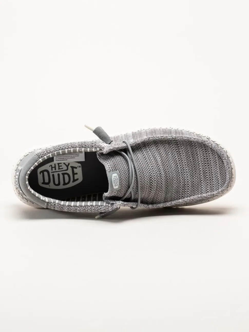Hey Dude - Wally Strech Sox - Grå slip on skor