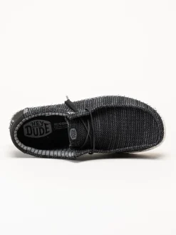 Hey Dude - Wally Strech Sox - Svarta slip on skor