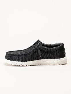 Hey Dude - Wally Strech Sox - Svarta slip on skor