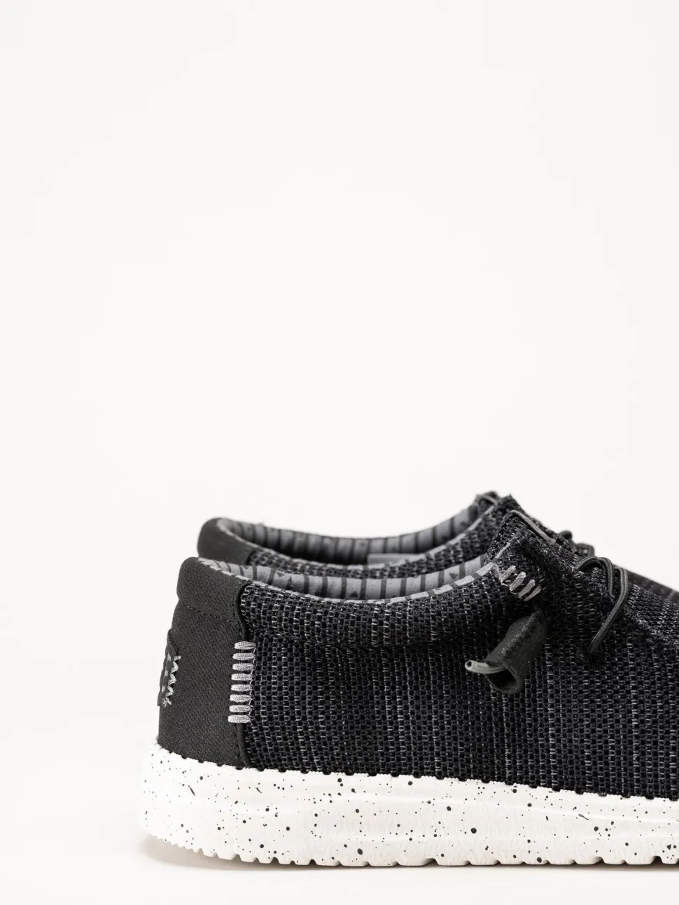 Hey Dude - Wally Strech Sox - Svarta slip on skor