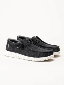 Hey Dude - Wally Strech Sox - Svarta slip on skor