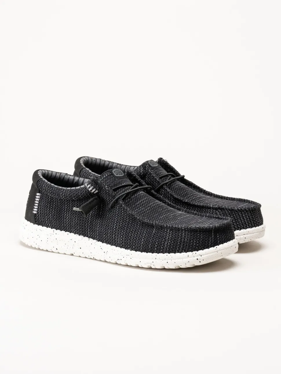 Hey Dude - Wally Strech Sox - Svarta slip on skor
