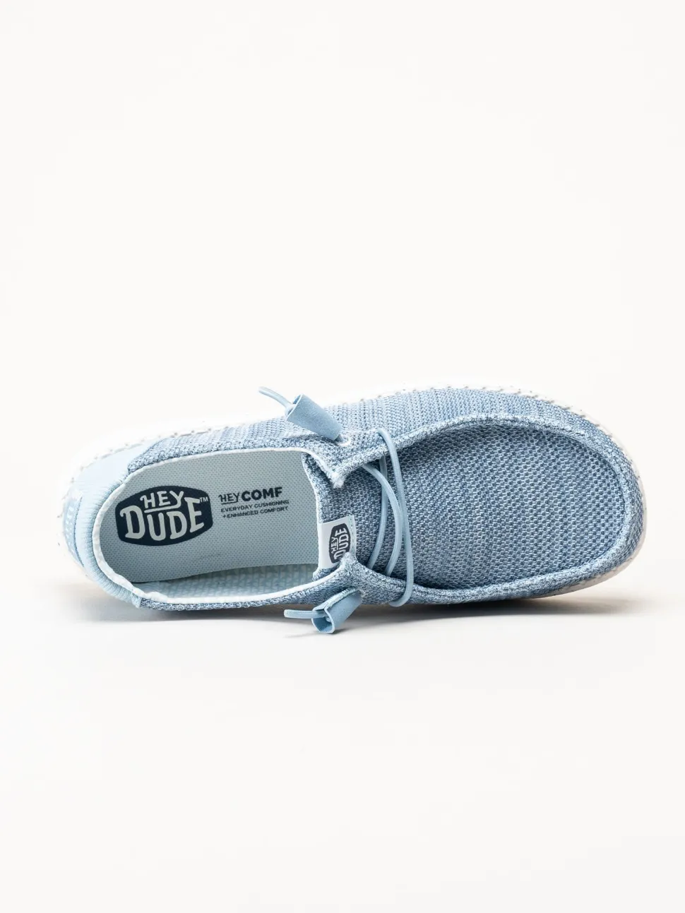 Hey Dude - Wendy - Ljusblå snörskor