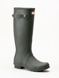 Hunter - Original Tall - Mörkgröna gummistövlar