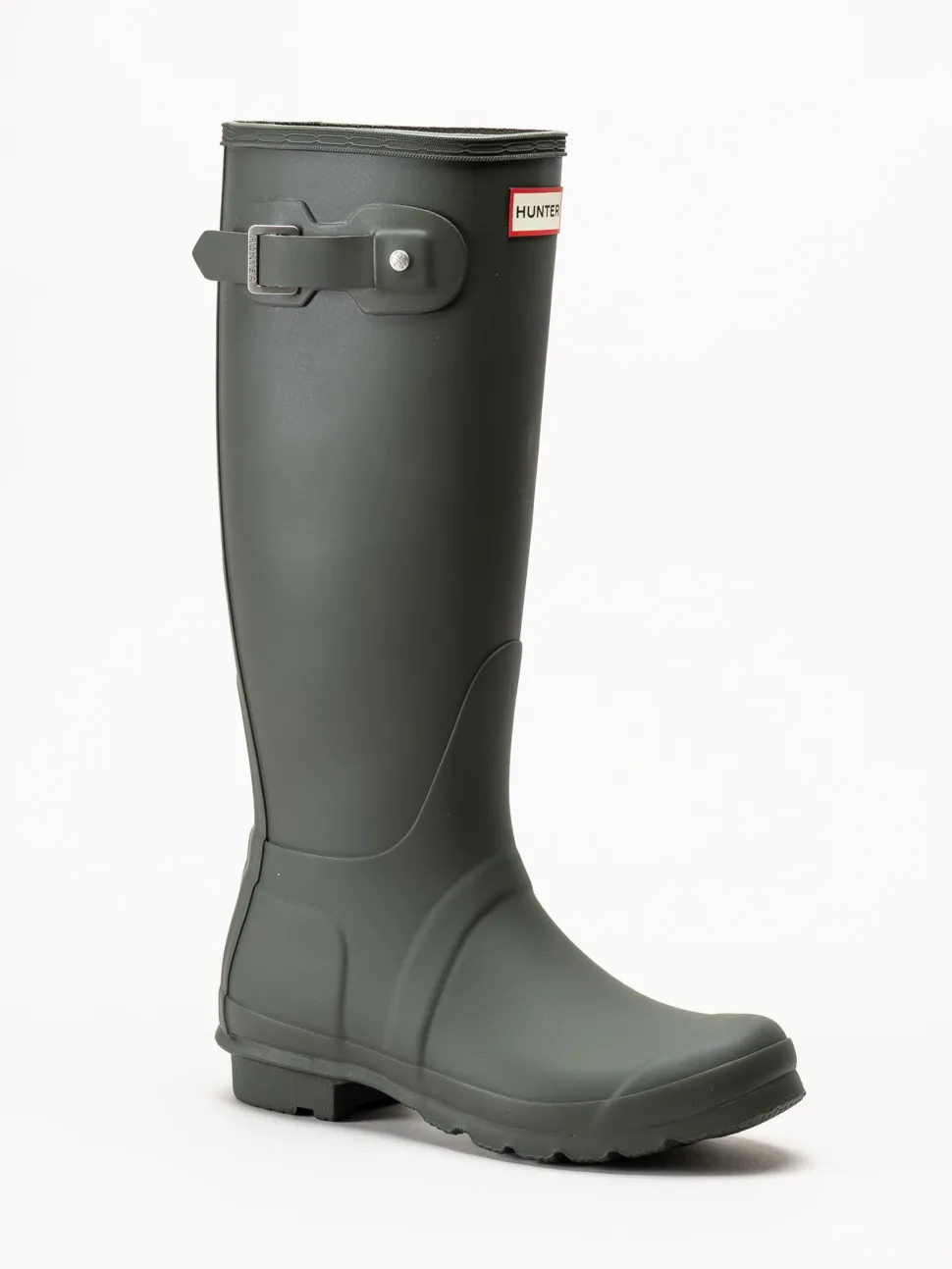 Hunter - Original Tall - Mörkgröna gummistövlar