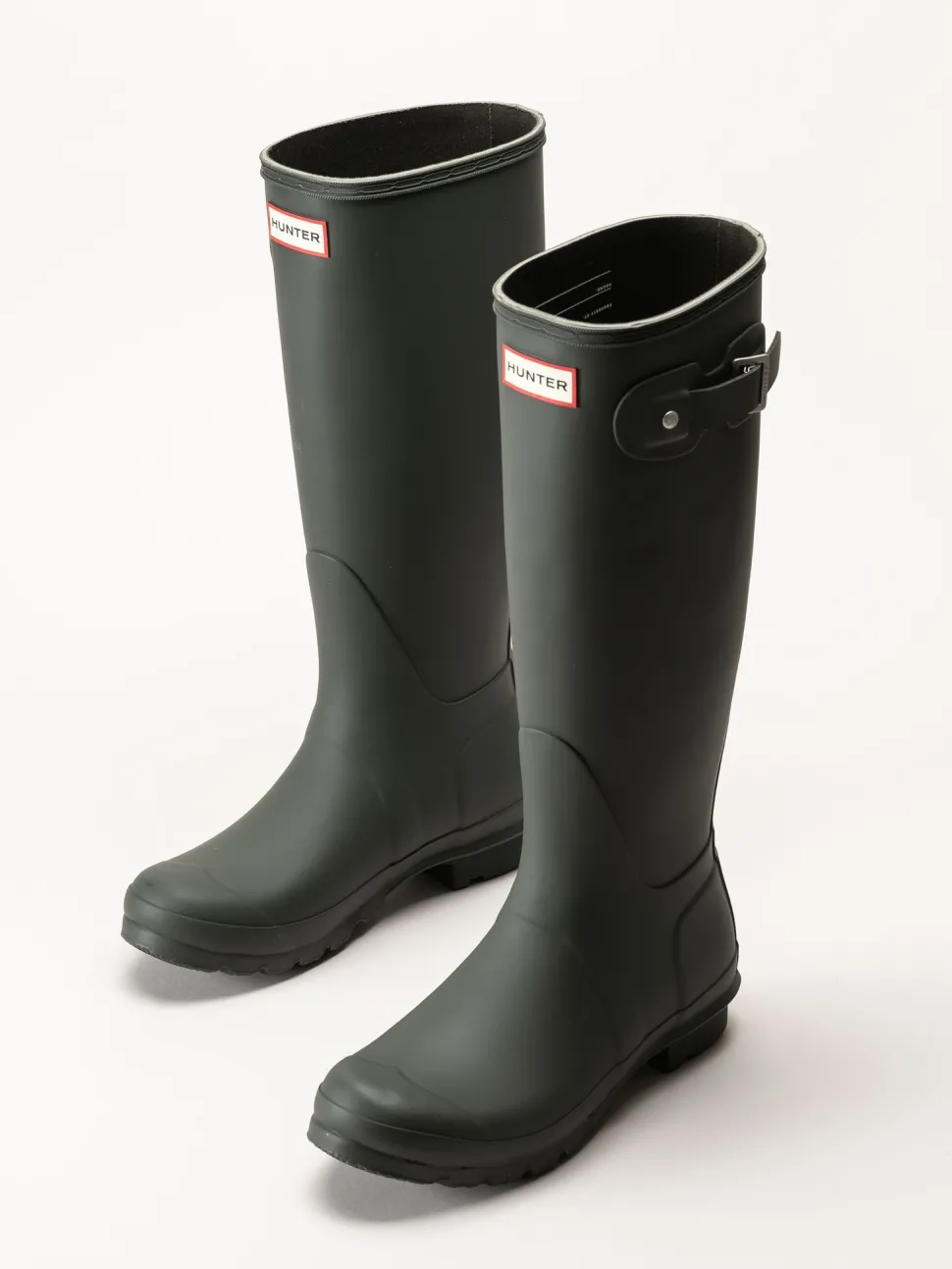 Hunter - Original Tall - Mörkgröna gummistövlar