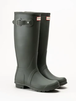 Hunter - Original Tall - Mörkgröna gummistövlar