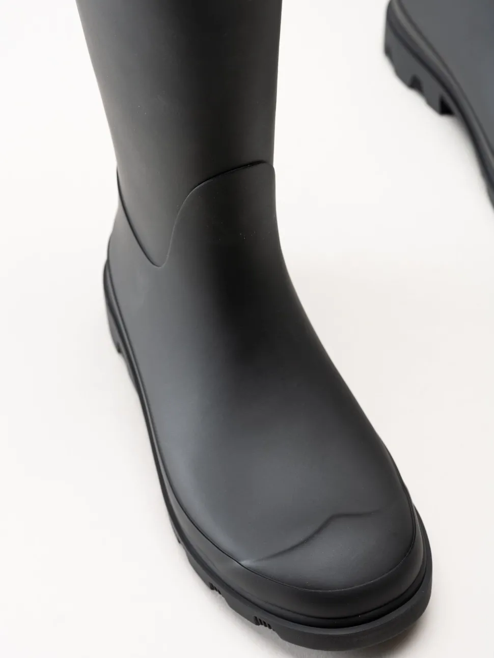 Hunter - Unisex Downpour Tall Boot - Svarta höga gummistövlar